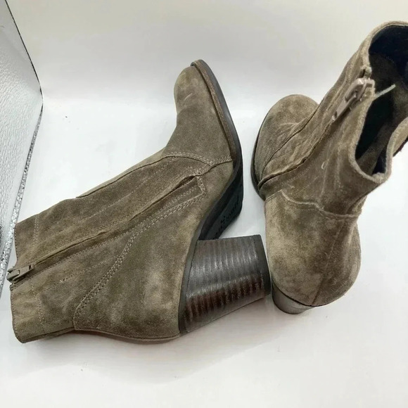 Paul Green Booties Cigar Suede Boots Women’s Shoe Size 5 Mid Calf MSRP $359 - Picture 10 of 12